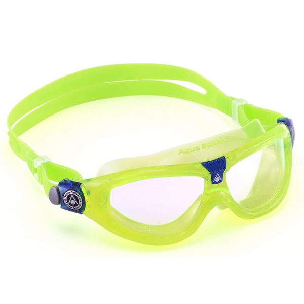 Очки для плавания Seal Kid 2 (прозрачные линзы; bright green/blue)
